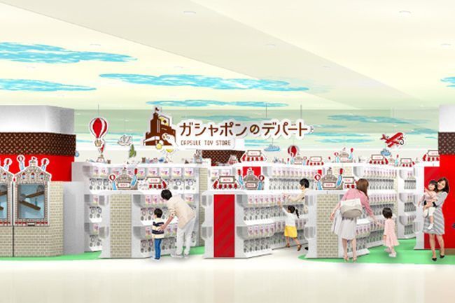 日本最大級のカプセルトイ専門店がキャナルシティ博多にオープン ファンファン福岡