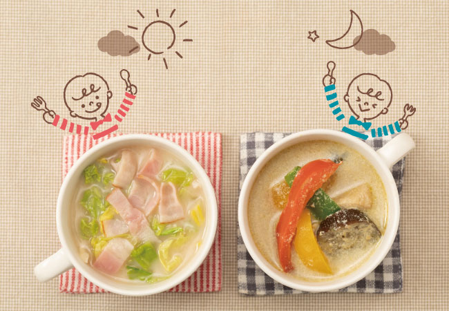 簡単 おいしい ぽっかぽか 朝スープ 夜スープ 特集 ファンファン福岡