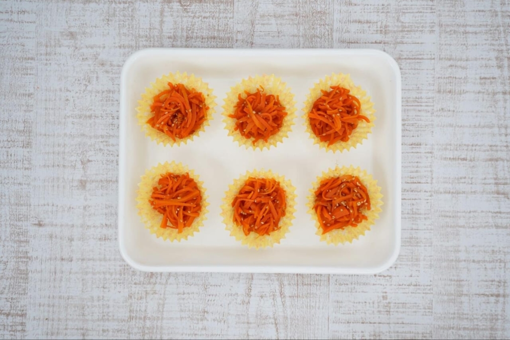 にんじんのレンジ蒸しの画像